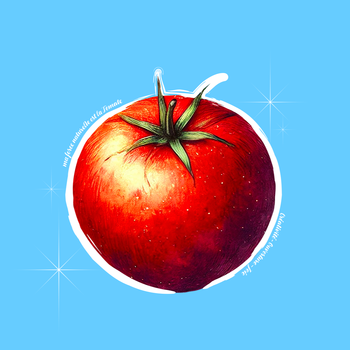 Étampe hoodie TOMATE