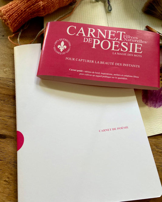 Couverture du Carnet de poésie Les Forces Naturelles